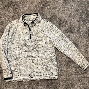 Fuzzy Quarter zip from PINK